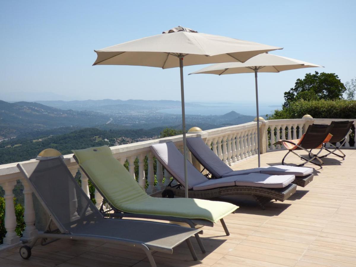 Chambres D'Hotes Vue Mer L'Esterel Panoramique Saint-Jean-de-l'Esterel 외부 사진